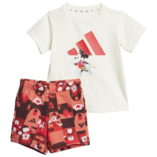 Adidas Βρεφικό σετ Disney Mickey Mouse Shorts Tee Set
